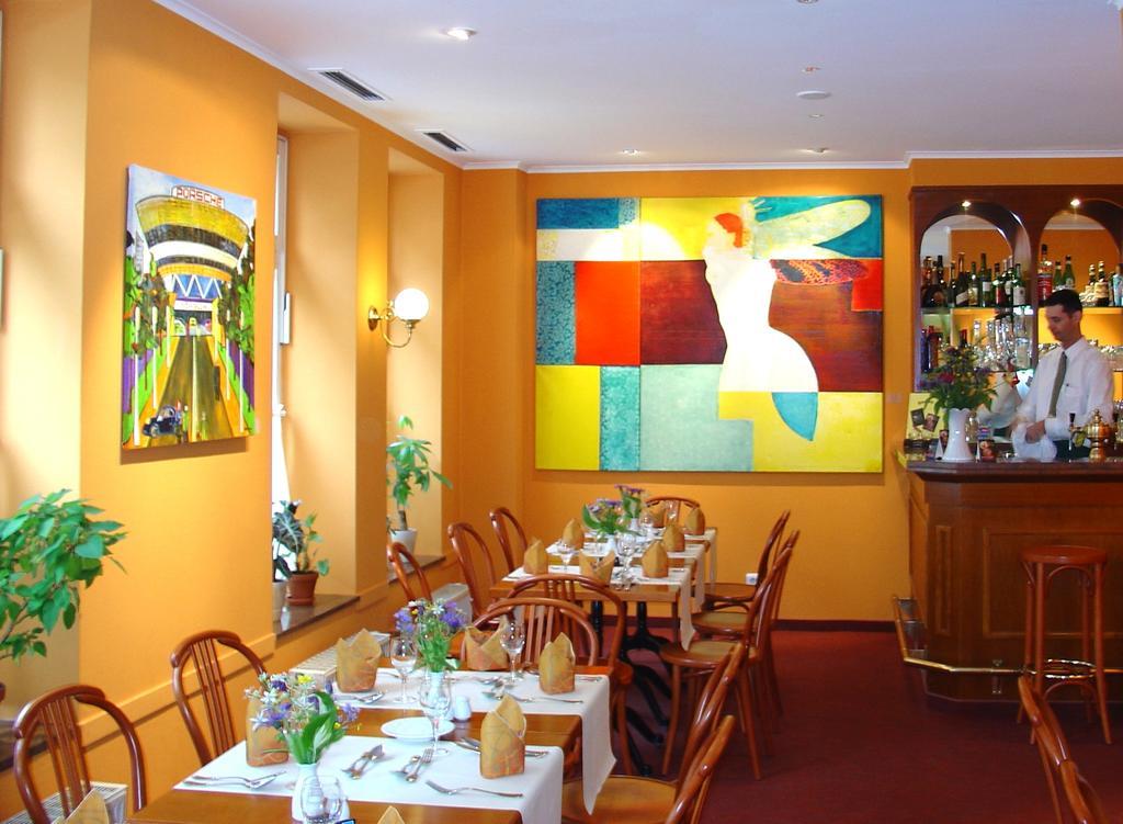 Galerie Hotel Leipziger Hof 레스토랑 사진